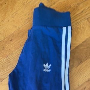 Women’s 2XS Adidas leggings- beautiful blue shade